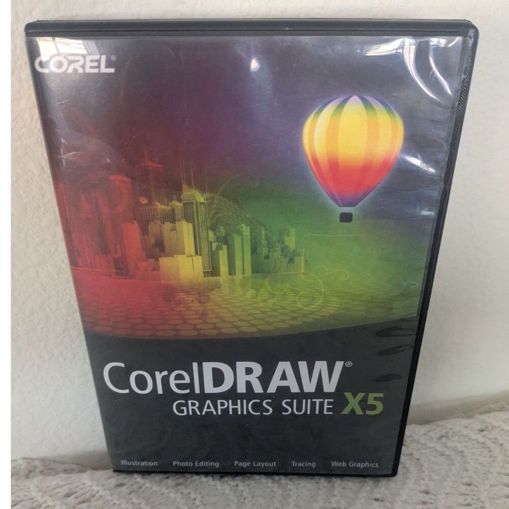 CorelDRAW Graphics Suite X5 DVD - 2010 - Open